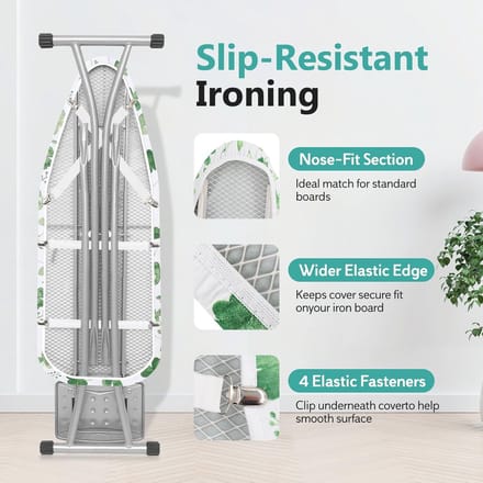 Elastische Strijkplankhoes met Schuurbestendige Opvulling - L