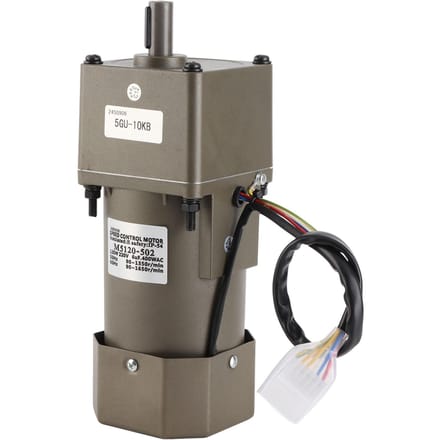 Instelbare Snelheid Omkeerbare Tandwielmotor met Reductiekast Controller Beugel(Reductieverhouding 10K)