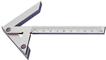 Precisie-centreerwinkelhaak Staal 250x160mm FORMAT