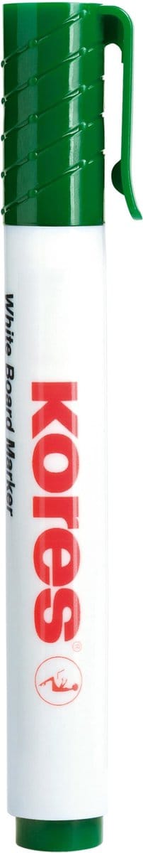 Kores M20835, 12 stuk(s), Groen, Groen, Wit, 3 mm