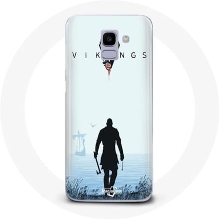 Coque pour Samsung Galaxy A8 2018 Vikings Série Saison 6 Ragnar Lothbrok La Bande Annonce 2022