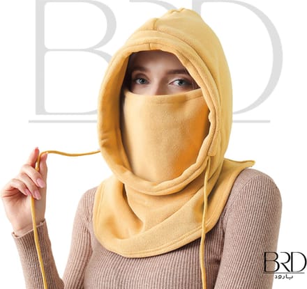 BRD® Balaclava Tangerine - Fleece Windmasker - Unisex One Size