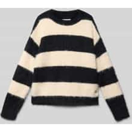 Gebreide pullover met ronde hals