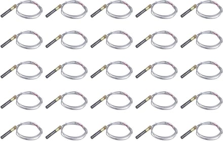 Thermoelement Generator - Warmte Sensor - Haard Veiligheid - 25 Stuks Set - Standaard Formaat - Metaal