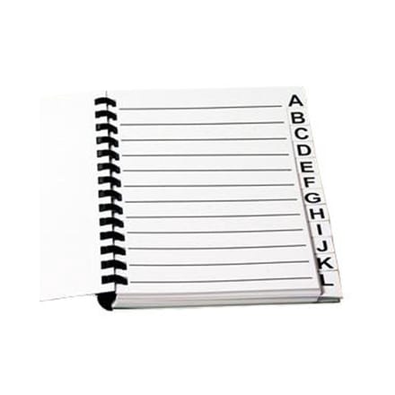 Grootletter Adressen / Telefoonboek A4
