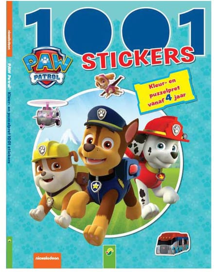 Wins Holland 1001 Sticker Book PAW Patrol (NL)