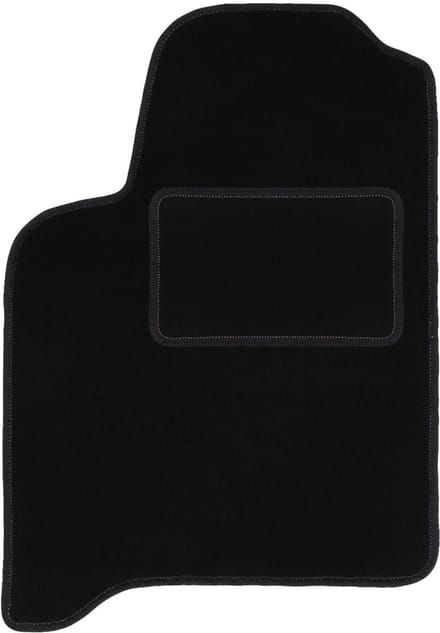 Bestuurdersmat zwart voor: Renault Scenic I minivan (1996-2003)