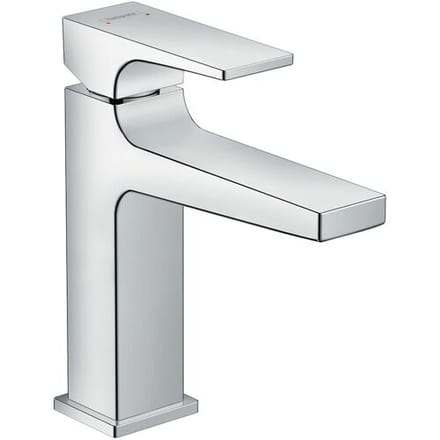 Hansgrohe Metropol single lever basin mixer 110 with lever handle and pop-up waste 32506000