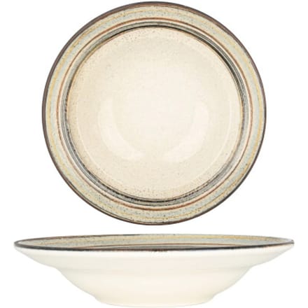 Bonna Pastabord - Cortado - Porselein - 24 cm (400cc) - set van 2