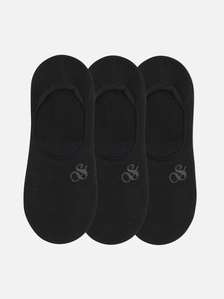Scotch & Soda Non Terry Liner Sneakersokken 3-pack - Heren