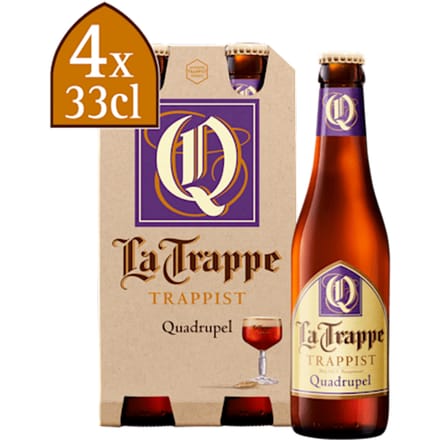 La Trappe Trappist La Trappe Quadrupel - 4 x 330 ml