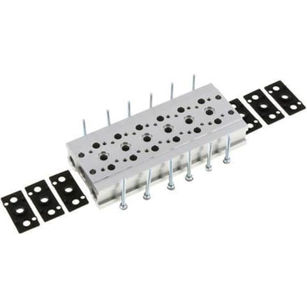 Manifold 6-Stations YPC SF1000 5/2 5/3-weg