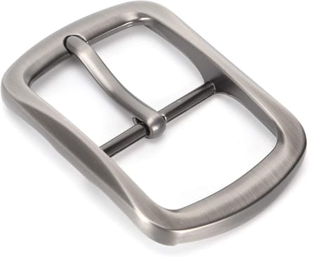 Vintage Messing Ceintuursluiting, 5.3 x 7.5 cm, Verstelbare Ceintuursluiting voor Tassen en Leren Accessoires