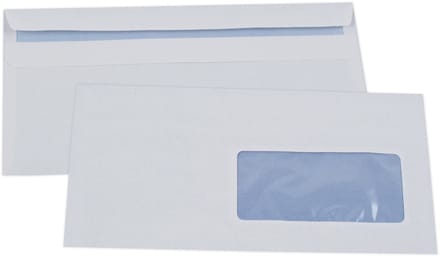 gpv enveloppen c5 162x229mm wit met venster