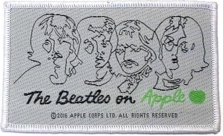 The Beatles - On Apple Patch - Wit