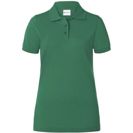 (6 stuks) KARLOWSKY Dames Werkkleding Poloshirt Basic - Bosgroen - maat: S