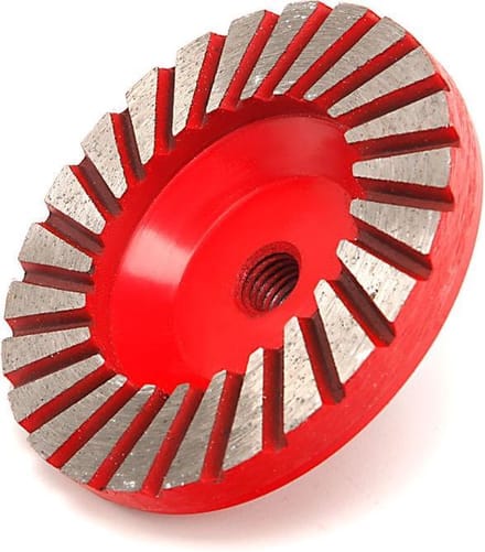 HBM Diamantschuurkom 100 mm voor 125 mm Natte Haakse Slijper