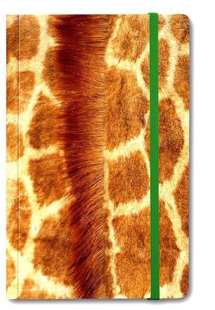 Notitie boekje A6, Giraffe vel