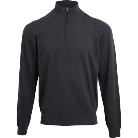 Premier Herenrits sweatshirt met halsopening (Houtskool)