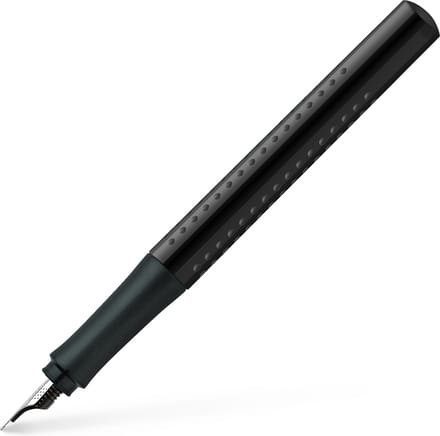 Faber Castell Vulpen Grip 2010 F - Harmony zwart   4005401408185   Verf
