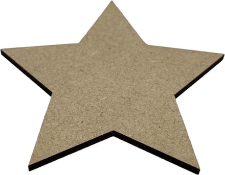Laser gesneden sterren - 28 stuks - hoogte 8 cm - 3 mm mdf