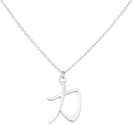 ARLIZI 1725 Ketting Hanger Japans Krachtsymbool - Sterling Zilver - 44 cm