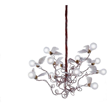 Ingo Maurer Birdie led Hanglamp - transparant