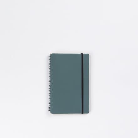 Vacavaliente - Notitieboek A5 - Gerecycled Leer - Groen