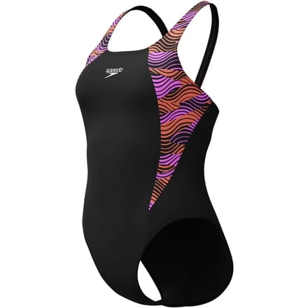 Speedo HyperBoom Splice Muscleback Dames Sportbadpak - Paars