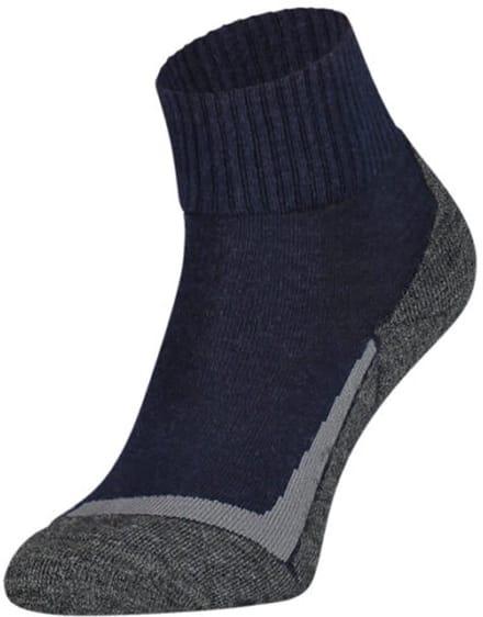 S18 Merino wollen enkel wandelsokken – Marine – 39-42