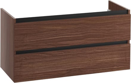 Saqu Gaia wastafelonderkast 120x50,5x60cm noten urban — greeploos