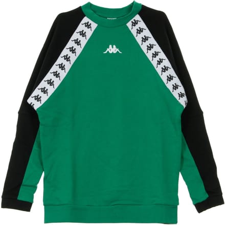 Authentiek herensweatshirt met ronde hals Barmis groen/zwart/wit