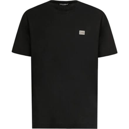T-shirt Korte Mouw D&amp;G G8PT1T G7F2I BLACK