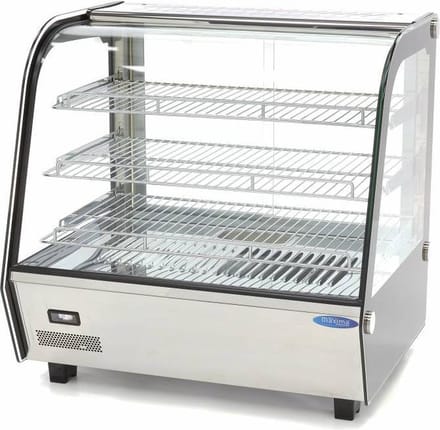 Warmhoudvitrine - 120 L - 67,8 cm - 3 Niveaus