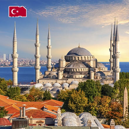 InternationalSIM Data Simkaart Turkije - 10 GB - 30 dagen