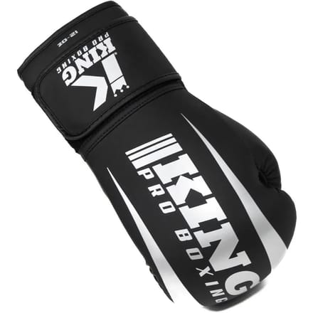 King Pro Boxing Revo Series 7 - (Kick)bokshandschoenen - 16 oz - Zwart / Wit