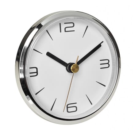 Inbouw uurwerk met twee wijzerplaten
