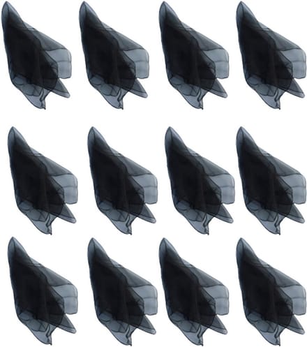 Jongleer Danssjaals - Speelsjaals Floatsjaals - Creatieve Spelletjes - Set van 12 stuks - 60x60 cm - Mix Kleuren