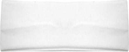 Haarsoires Haarband Stof 7cm - Basic - Effen Kleur - Wit - Comfortabel & Elastisch – Voor Sport of Dagelijks Gebruik