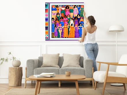 Kunstprint | Wanddecoratie | Dibond | 50 × 50 cm