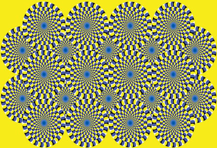 Fotobehang Illusion Abstract | XL - 208cm x 146cm | 130g/m2 Vlies