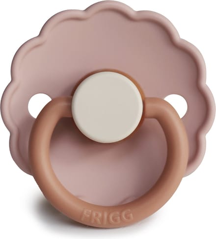 Frigg fopspeen - maat 2 6-18 maanden - 1 stuk - daisy - biscuit