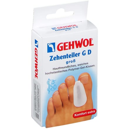 Gehwol Teenverdeler Gel Groot 3 Tenenspreider