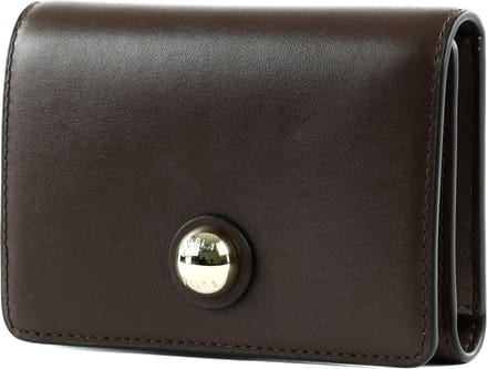 FURLA Leren Portemonnee Sfera Compact Wallet Cioccolato Donkerbruin