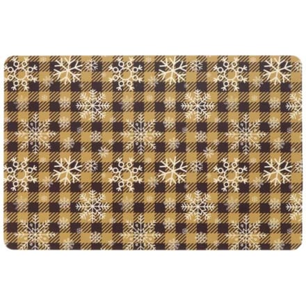 Unique Living placemat ice crystal 30x45cm gold