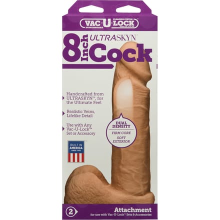 Doc Johnson Vac-U-Lock realistische dildo UR3 Cock beige - 20,32 cm