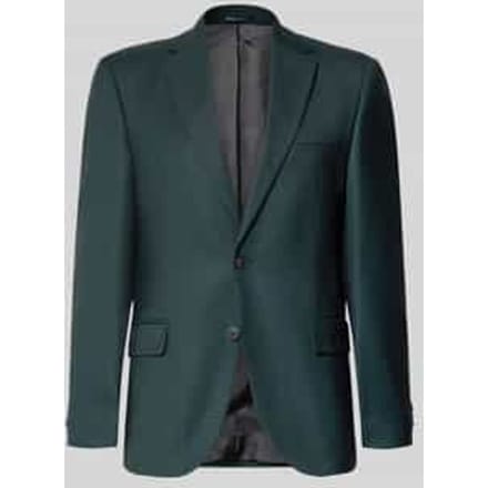 regular fit 2-knoops colbert met viscose