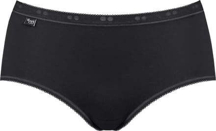Sloggi Women Basic+ Midi (1-pack) - dames slip - zwart
