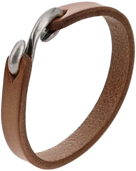 vidaXL - Leren - riem - 1 - Bruin - 200 - x - 0,5 - cm - Leer