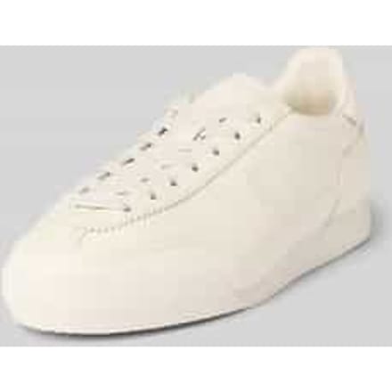 sneakers van echt leer